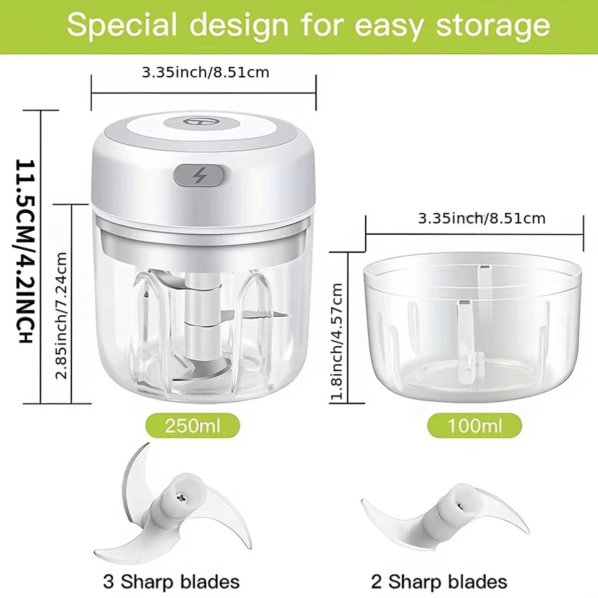 QuickCrush™ Mini Power Chopper